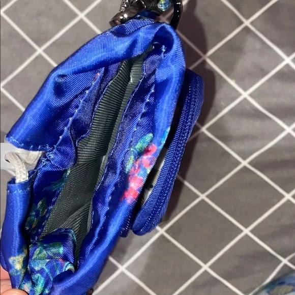 Lug Blue Floral water bottle bag holder - Picture 2 of 4